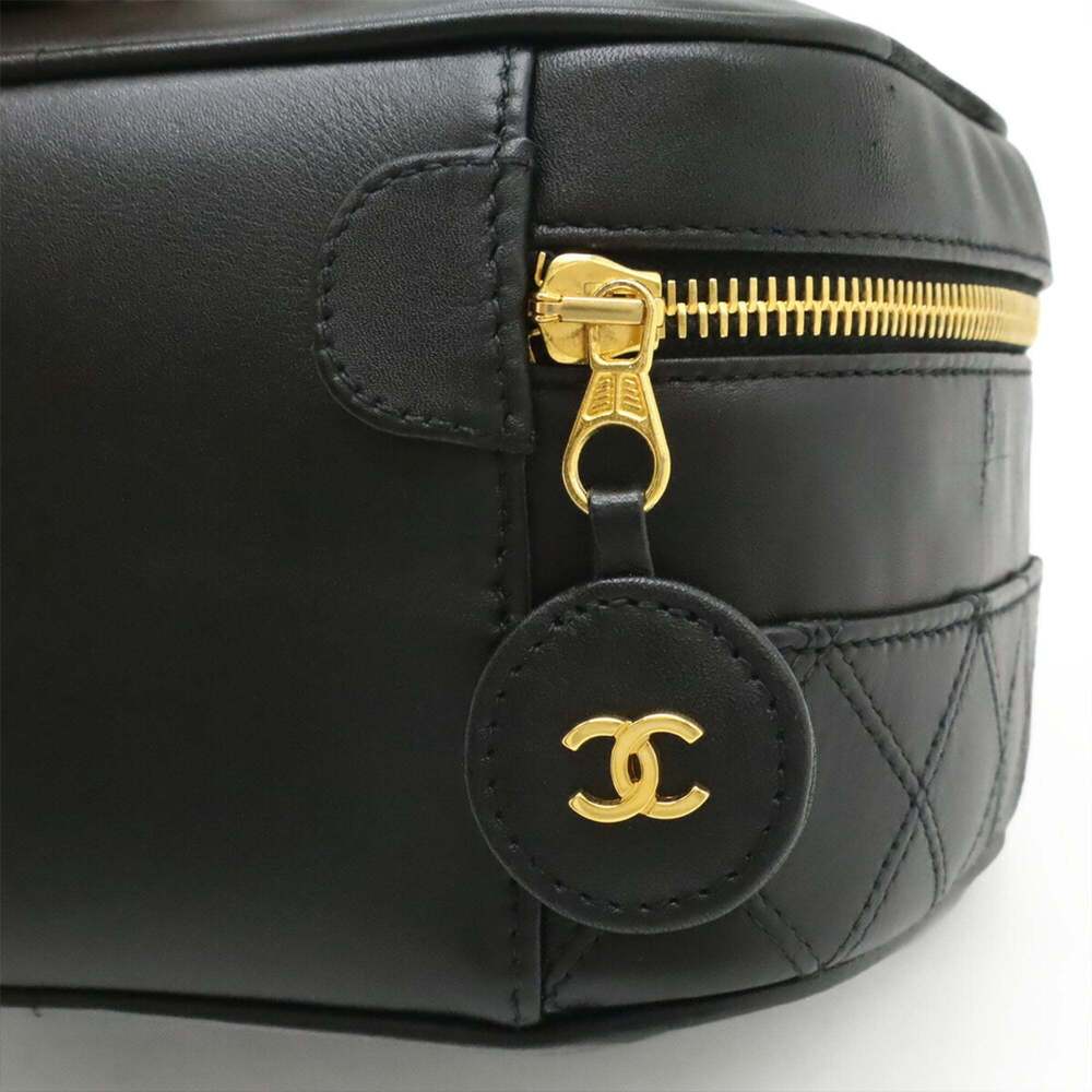 CHANEL Black Leather Pouch - Picture 6 of 10